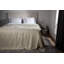Milo 100% Linen Solid Colour Bedspread-66165737