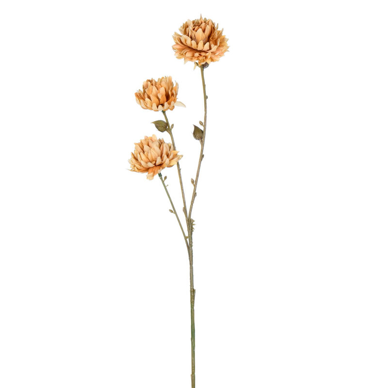 Artificial Mum Spray, Mustard