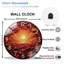Horloge murale avec horloge murale 12 po