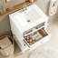 Meuble-lavabo 24 po avec lavabo en céramique-668199466