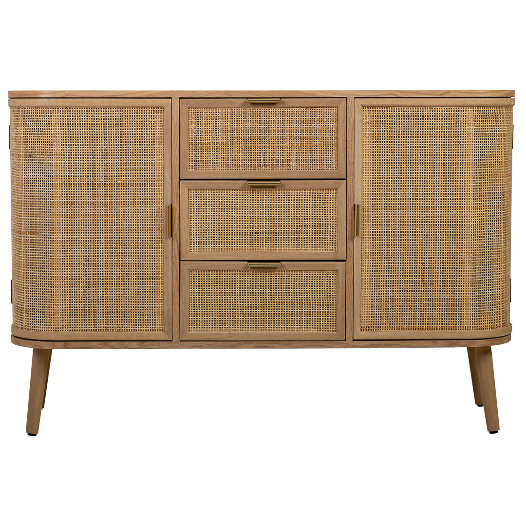 Sideboard Almetra aus Massivholz 115 cm