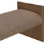 Banc rembourré en tissu brun Hickory-844275109-844275110