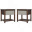 Table de chevet en bois, tables de chevet modernes avec tiroir, table de chevet Farmhouse-1901373929