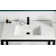 ANZZI Orchard Series 22'' Solid Surface Rectangular Bathroom Sink with Overflow