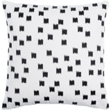 Chromatique Geometric Cotton Throw Pillow