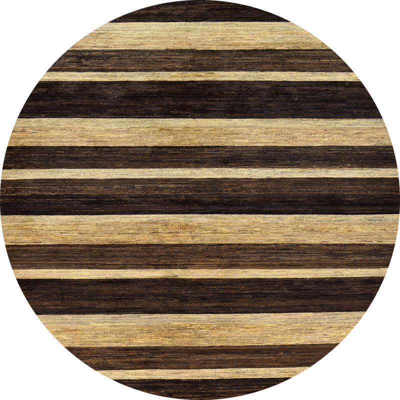 Abstract Indoor Rug, Round 5'