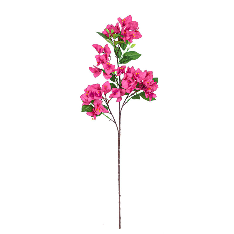 Artificial Bougainvillea Flower Stem Spray, Magenta