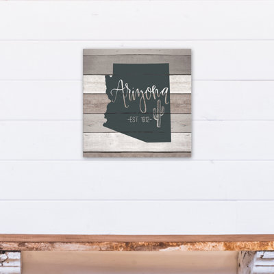 Arizonaabli - Art textuel sur toile tendue