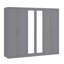 6 Door Wardrobe With Mirror-1657570586