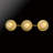5-Piece Matte Brass All-In-One Bathroom Set with 20" 3-Light Vanity Light