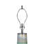 Lampe de table en verre D16x30 "
