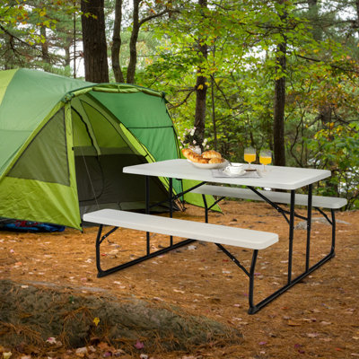 Edisha Patio Dining Set with Rectangular Table