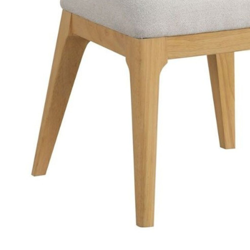 Ensemble de 2 chaises d'appoint Kennedy Natural