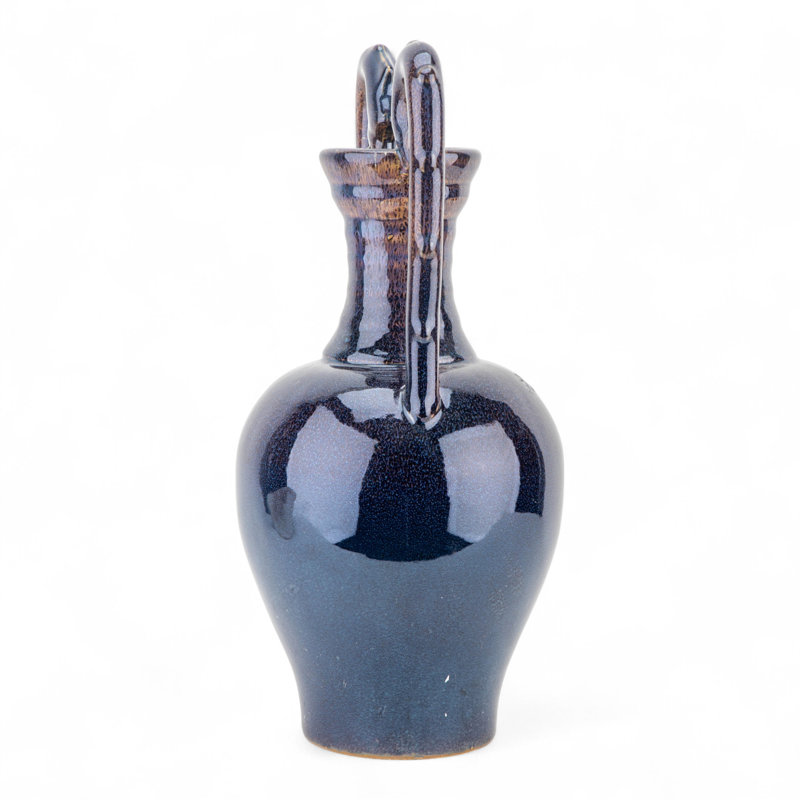 Porcelain Vase Run Glaze