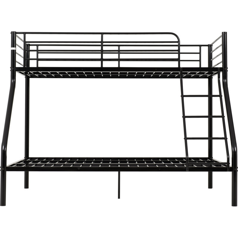 Harold Triple Sleeper Bunk Bunk Bed, Black
