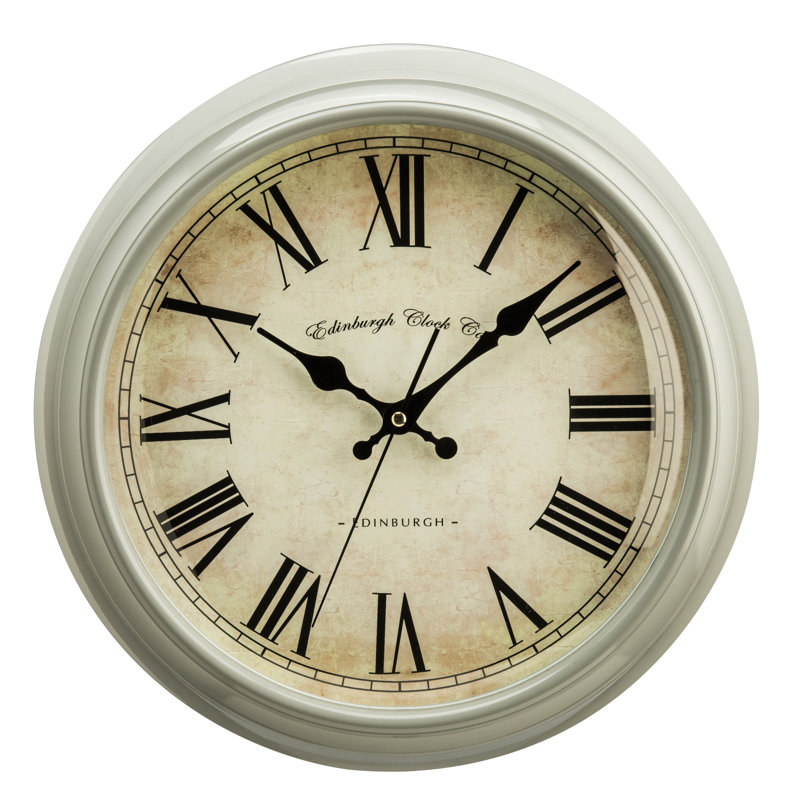 Baume Wall Clock, Grey