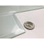 Carrelage mural de cuisine et de salle de bain en verre biseauté de qualité diamantée givré 3 po x 12 po Frosted Elegance