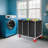 35.43X25.6X31.5” Commercial Laundry Cart With Wheels-229124702