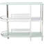 Bar table with two tempered glass shelves Chewning-17954576