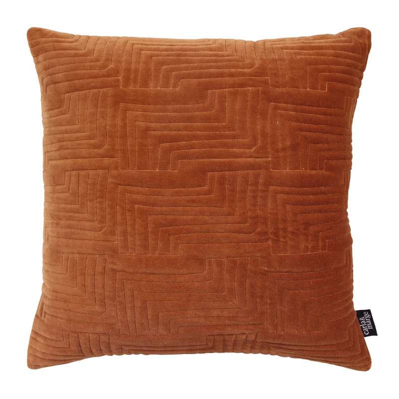 Square Throw Cushion, Terracotta