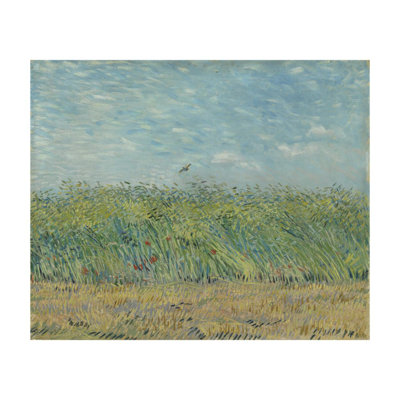 Champ de blé avec perdrix par Vincent van Gogh - Impression giclée