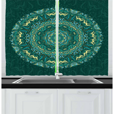 Pointed Kitchen Curtain