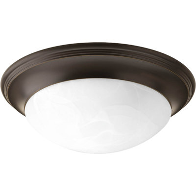 Plafonnier encastré 2 lumières simple 14 po Kildare