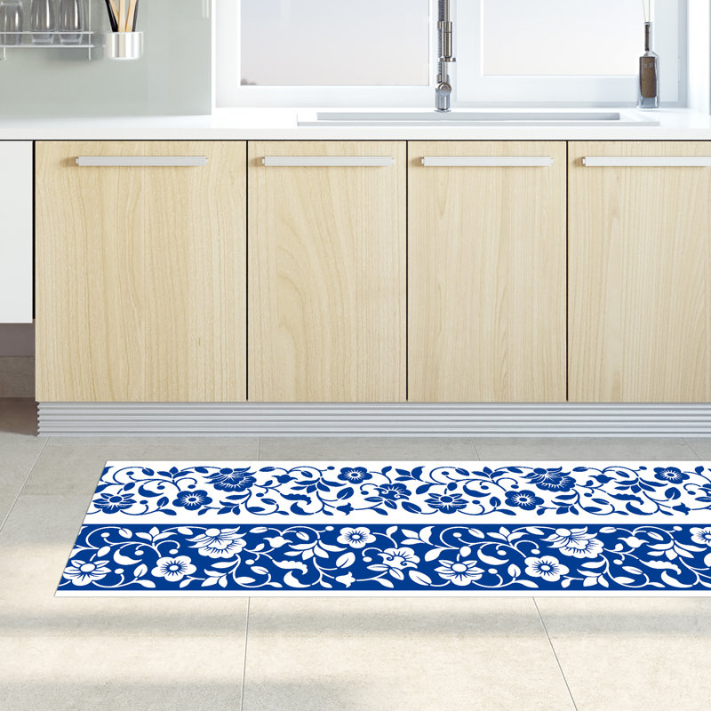 Freytes Floral Area Rug, Rectangle 52 x 280cm
