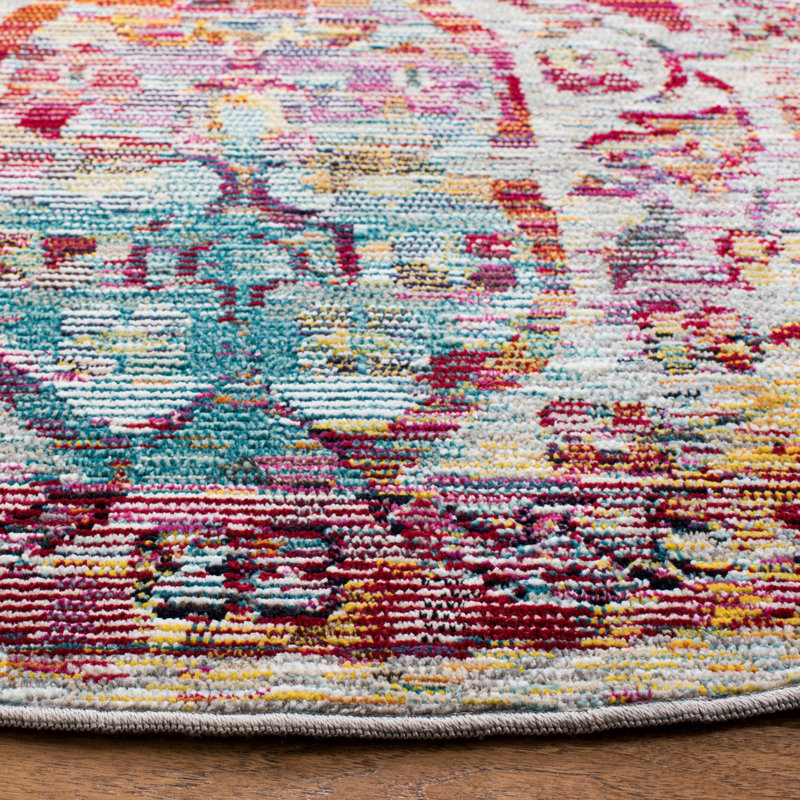 Lazaro Performance Oriental Rug, Round 7'