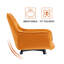 Irie Single Velvet Upholstered Dining Chair with Arm-1161392880
