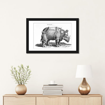" Rhinoceros " by Albrecht Dürer