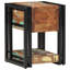 30cm W Solid Wood Bedside Table-1357272206