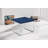 Fred Frame End Table- Modern Square Accent End Table - Glossy End Table - for Living Room, Bedroo, or Office - Navy Blue Square Side Table-164320729