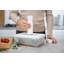 Boîte pour réfrigérateur Fresh & Save, plastique, semi-transparent gris
