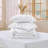 Bedsure Tufted Boho Oversized Queen Comforter Set – 3-Piece Bright White Shabby Bedding，Farmhouse Jacquard Bed Set with Embroidery, All-Season Softness for Cozy Bedrooms & Boho-Chic Gifts-105490883-105490885