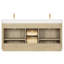 Meuble-lavabo double Waubun Rally-216190452