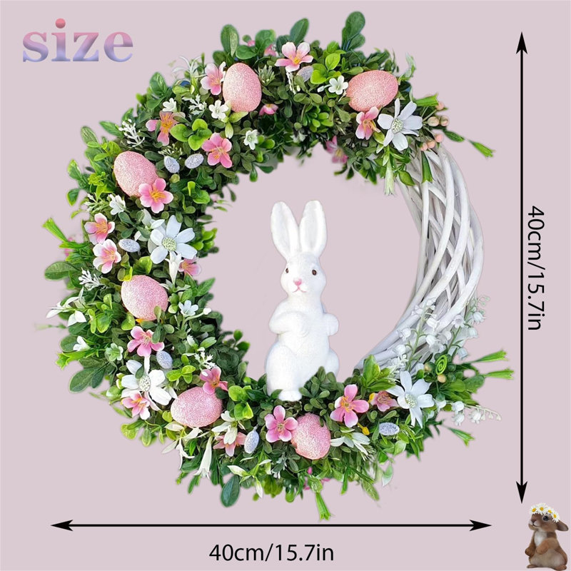 Plastic 40cm Wreath