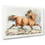 Running Horse by Henry Alken - Wrapped Canvas Print-55323669