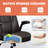 Loriece Ergonomic Executive Chair with Flip-up Armrests-216741680