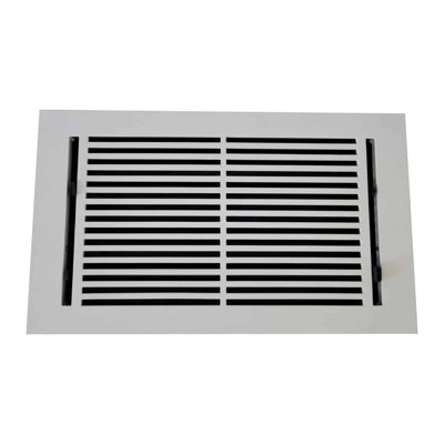 Couvercle de ventilation de registre de plancher en aluminium Elegance
