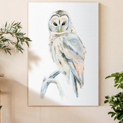 Chouette arctique II - impression sur toile tendue
