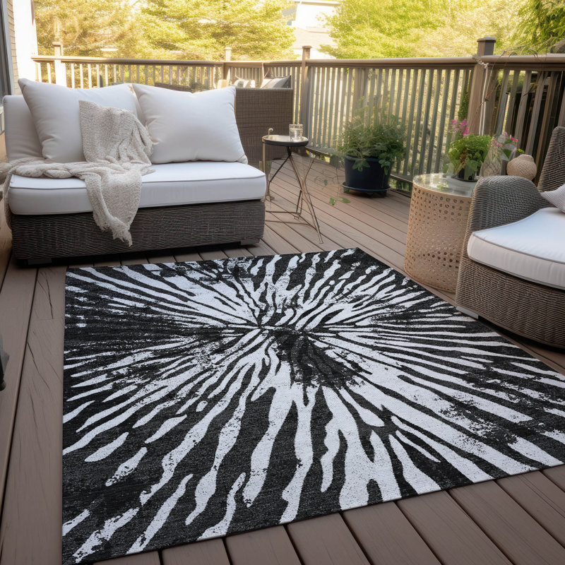 Tapis antidérapant Charice, Rectangle 10' x 14'