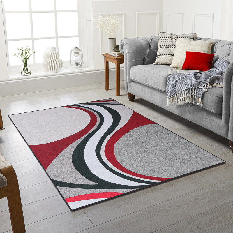 Ferncliff Abstract Area Rug, Rectange 80 x 150cm