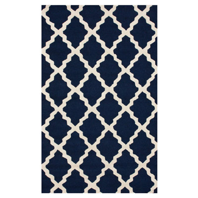 Tapis Neston bleu marine
