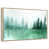Floating Frame Natural Wood