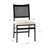 Donner Foldable Cane Back Dining Chair-1966566544
