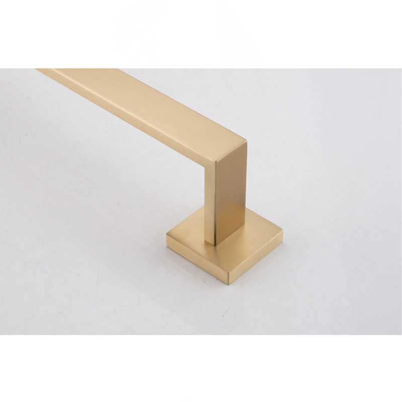 4 - Piece Bathroom Hardware Set, Brushed Gold