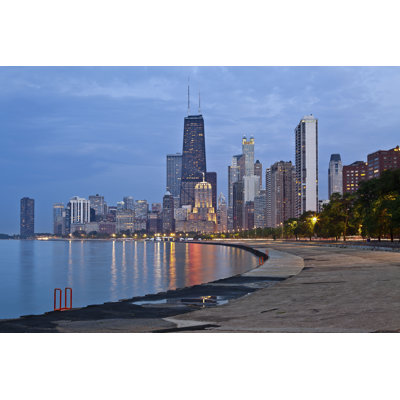«Itsuro Chicago Skyline», photographie sur toile tendue