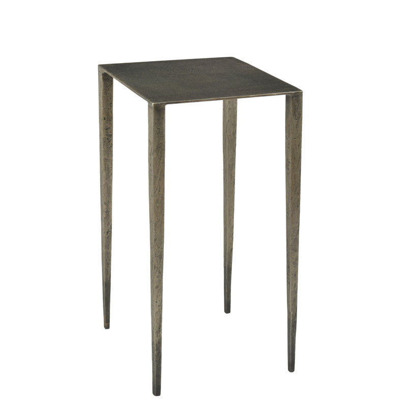 Corine Iron Top End Table