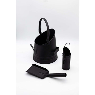 Allem Piece Steel Fireplace Tool Set